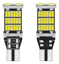 Comprar 2 Focos Led T15 Pellizco Canbus Sin Error 45 Leds W16w 921 