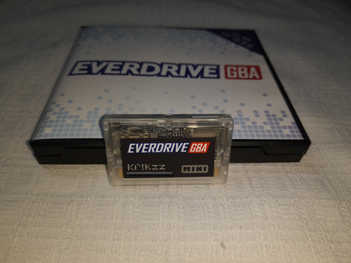 Krikzz Everdrive Gba Mini Cristal Nueva + 3800 Extras