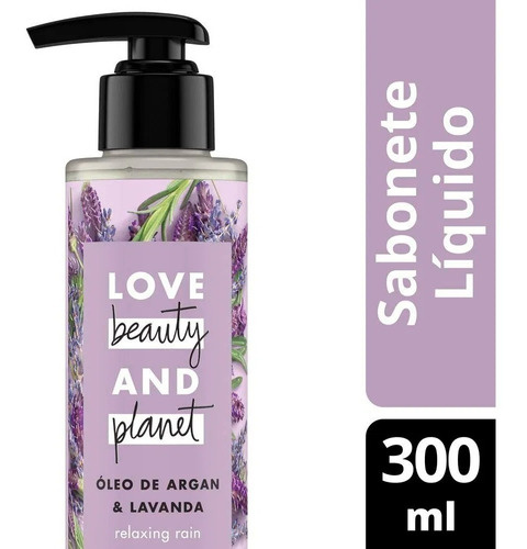 Sabonete líquido Love Beauty & Planet Relaxing Rain em líquido 300 ml