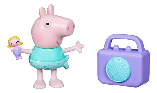 Figura Peppa Pig Con Accesorio - Original Hasbro