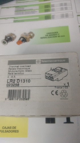 Relé Térmico Telemecanique Lr2 D1310 De 4-6 A