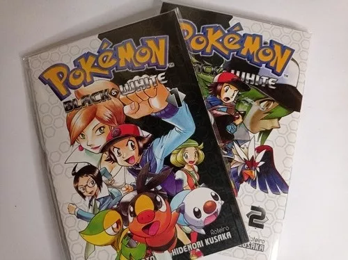 Pokémon Black E White N°: 01, 04, 05, 06, 07, 08, 09 Mangá Pt Br Panini