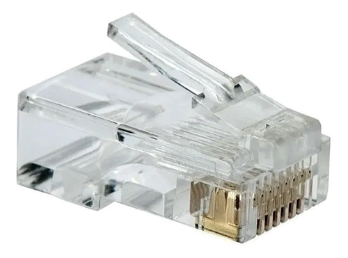 Conector Macho Rj45 Cat5 Bolsa 100 Piezas