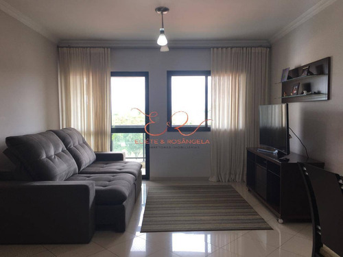 Imagem 2 de 15 de Ótimo Apartamento Com 3 Dormitórios No Jardim Esplanada Ii - Ap0206