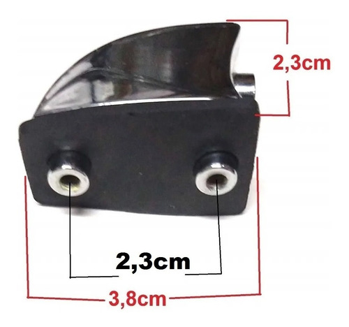 Imagem 2 de 5 de 2 Canoa P/ Bateria Odery Padrão 2,3cm Entre Furos Inrock