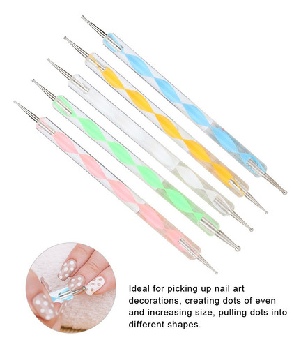 Profesional Nail Art Pincel Set Línea Dibujo Pintura Pluma