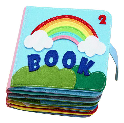 Felt Quiet Books Libro Ultra Suave For Bebés Touch And