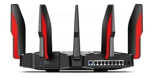Router Gaming Wireless Tp-link Wifi 6 Ax Tri Band 8 Antenas
