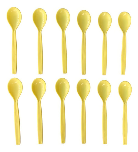 Kit De Colher Infantil Merenda Escola Bebe Creche Resistente