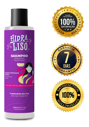 Shampoo Feminino Natural - Hidraliso
