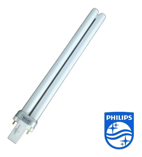 Lampada Dulux S 9w 840 2p 4000k G23 Compacta Pl-s Philips