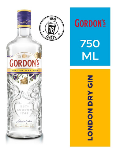 Gordon's London Original London Dry Gin 750 ml