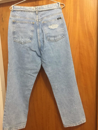 Jean Mom Mujer Ancho