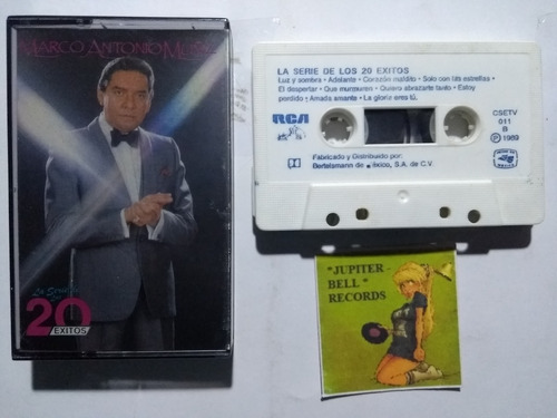 Marco Antonio Muñiz Serie De Los 20 Exitos 1989 Kct Cassette