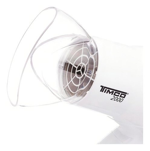 Secadora Cabello Plegable P/viaje Iones Timco Tra-2000 Blanco