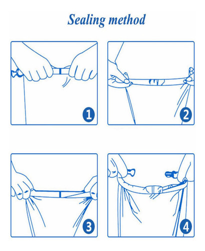 3 Uds Bolsas Secas Impermeables Organizador Sacos Secos Para