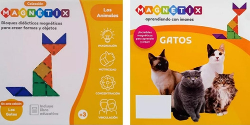 Magnetix - Gatos - Juegos Magneticos - Coleccion El Pais