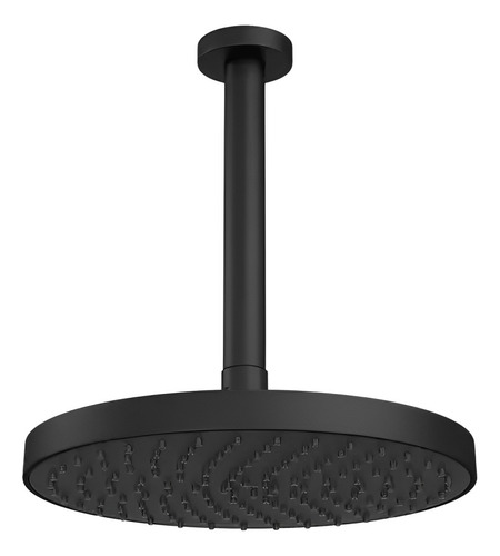 Chuveiro Redondo De Teto Black Matte Flex Max Deca