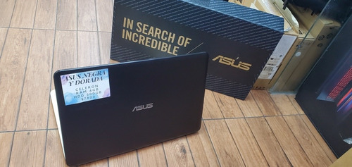 Laptop Asus 4gb Ram Negro/dorado 500gb 