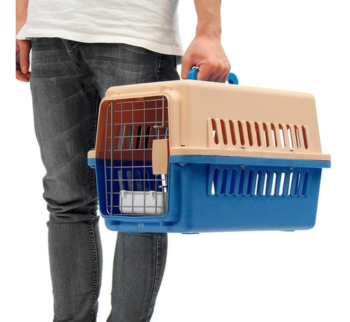 Transportadora Canil Chica Perros Gatos N1 - 50x30x31cm