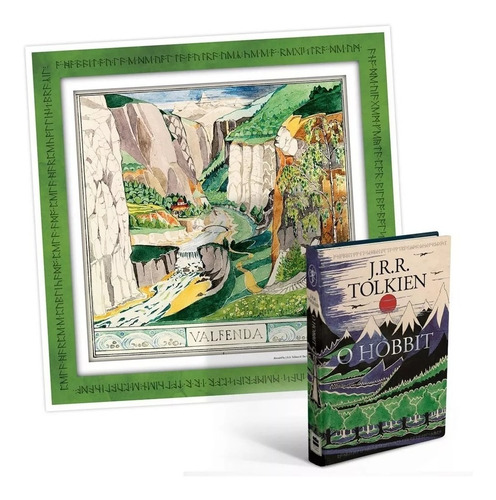 Livro O Hobbit + Beren E Lúthien Capa Dura - Envio Rápido