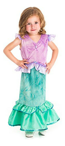 Disfraz Sirena Mágica Para Niñas
