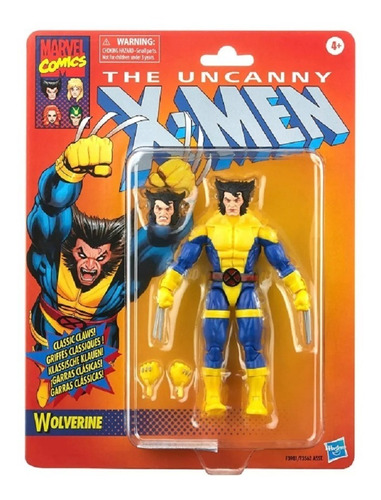 Wolverine X-men Marvel Legends Retro Nuevo Sellado