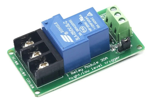 Modulo Relay 1 Canal 12vdc 30a Aislado 2 Pzas.