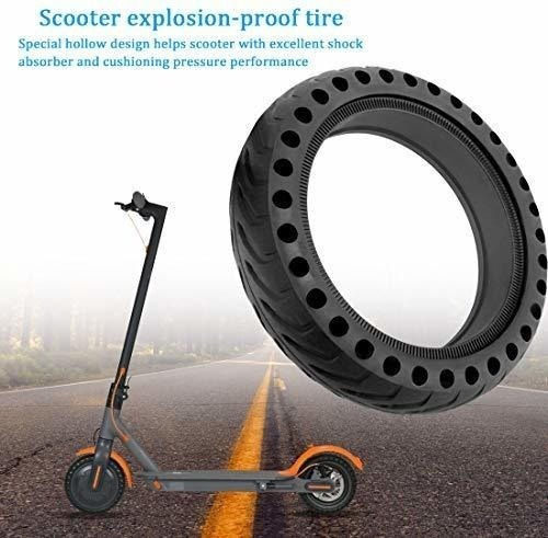 Imagen 3 de 8 de 2 Ruedas Solidas Para Scooter Electrico Xiaomi Mijia M365