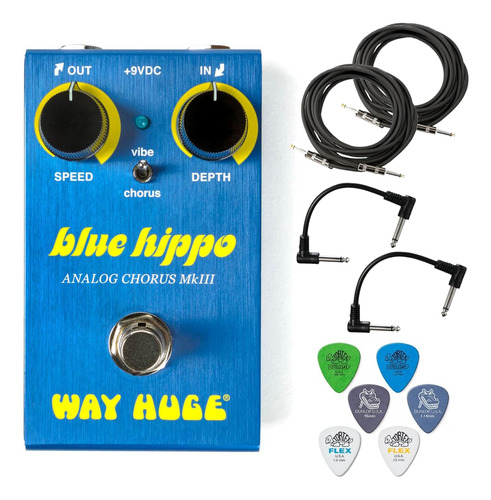 Pedal De Coro Analógico Way Huge Smalls Wm61 Blue Hipp...