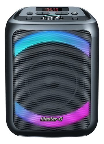 Parlante Karaoke Bluetooth Cypher 6,5 Con Micrófono Master-g