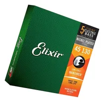 Comprar Jogo Cordas Baixo 5 Cordas 045 Elixir Light Long Scale Usa