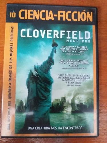 Cloverfield Monstruo. Ciencia Ficción Dvd