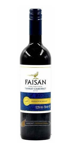 Vino Fino Faisán Reserva Privada Tannat Cabernet 750 Ml