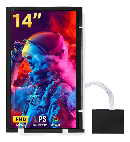 Pantalla Lcd Wisecocococo De 14 Pulgadas Para Lian Li O11 Mi