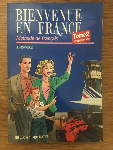 Libro Frances, Bienvenue En France Tomo 2 Didier, Hatier