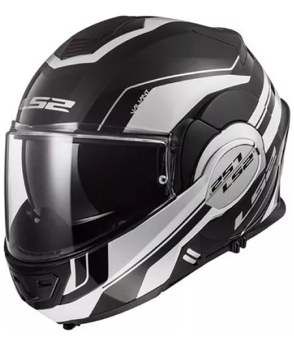 Casco Ls2 Rebatible Valiant Lumen Doble Visor En Msp