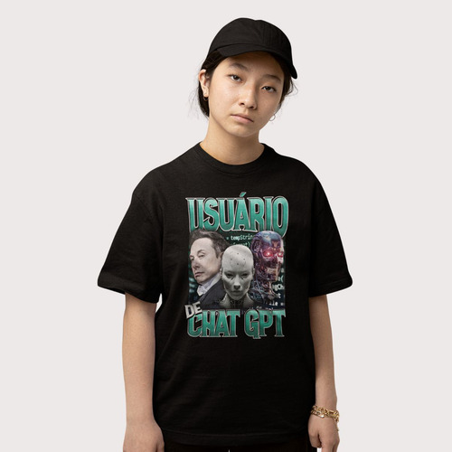 Camiseta Openai Meme Usuario Chat Gpt Programador Zoeira
