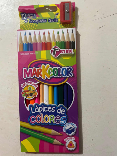 Lápices De Colores Con Aroma