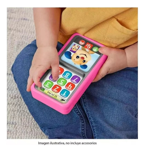 Fisher Price Smartphone Deluxe De Aprendizaje Rosa