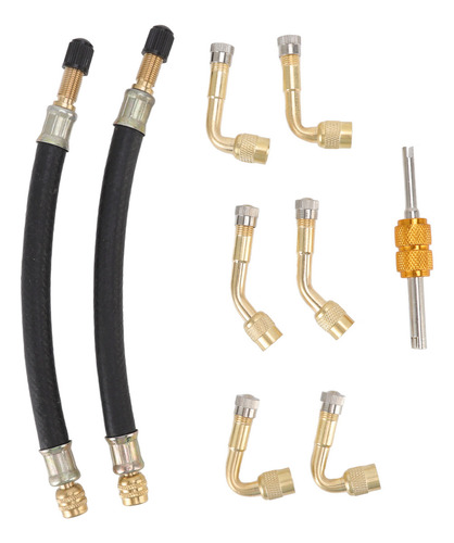 Adaptador De Válvula Neumática De Extensión Flexible Con