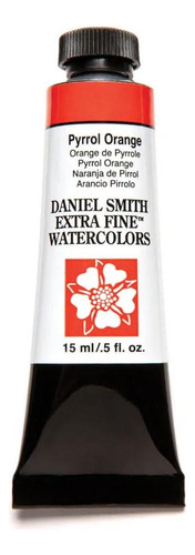 Aquarela Daniel Smith Tubo 15ml 126 Pyrrol Orange