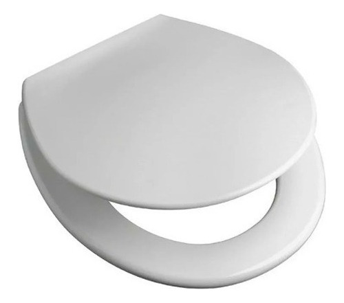 Imagen 2 de 10 de Asiento Inodoro Tapa Madera Laqueada Herraje Nylon Pvc