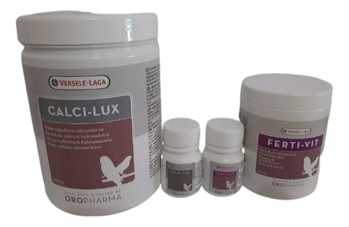 Kit Reprodução: 50g Ferti-vit + 50g Calci-lux - Fracionado