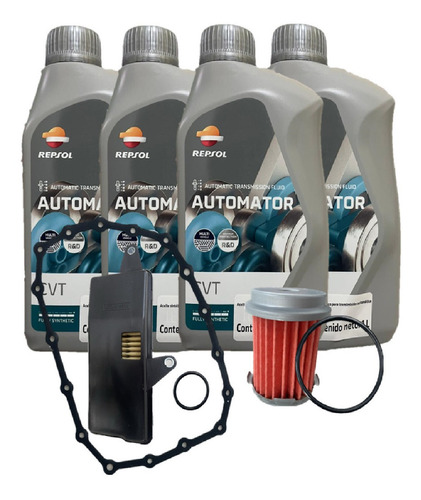 8 Litro Aceite Repsol Cvt Matic Toyota Yaris Corolla C-hr