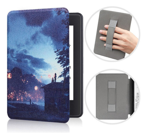 Funda Tipo Libro C2v2l3 Smart Cover, De Piel Magnética, Con