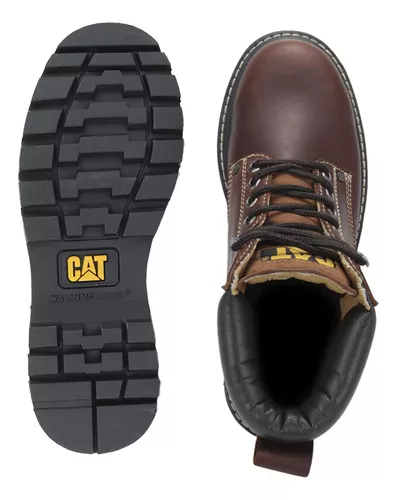 Bota Caterpillar Second Shift Masculino Darl Brown - Viajante Moderno