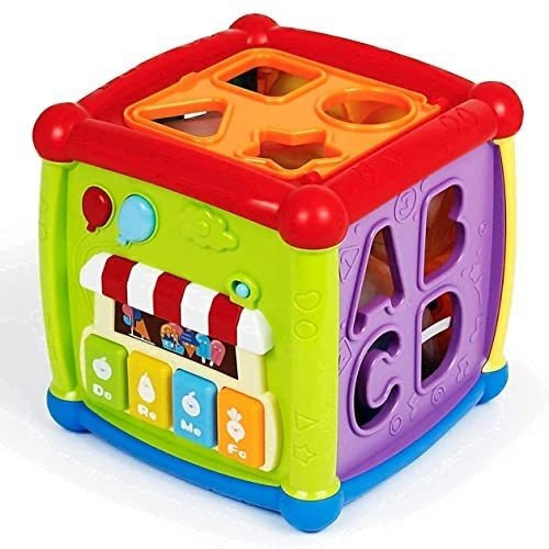 Cubo  De Actividades Para Bebés  Juguetes Musicales  Fr81cm