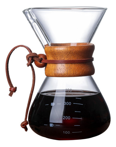 Cafetera De Goteo De Vidrio Borosilicato De 800 Ml Para Vert