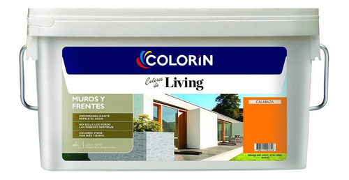 Colorin Living Pintura Latex Frentes Exterior Color 4l M M